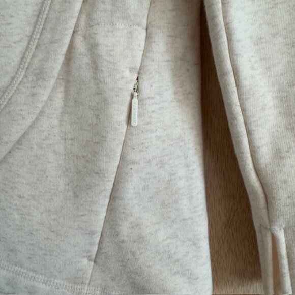 Athleta Cozy Karma Oatmeal Pullover Soft‎ Long Sleeve Sweatshirt New Size XS - Picture 4 of 6